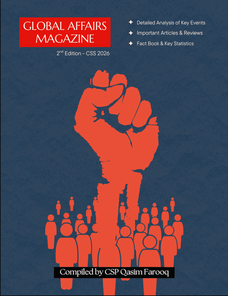 Global Affairs Magazine — 2nd Edition (CSS 2026) — cover